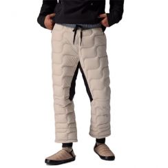 Winter Quilted Lightweight Windproof Insulated Warm Puffer Pants With Elastic Waist