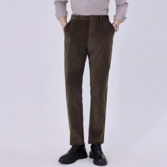 8 Prs Mens High End Business Casual Corduroy Pants