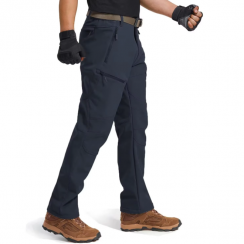 2 Prs Winter Softshell Waterproof Pants With Zipper Pockets